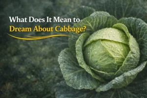 Dream About Cabbage Meaning