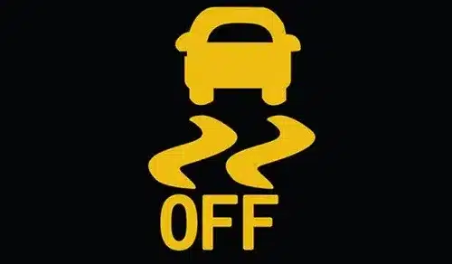 ESC-ESP Warning Light