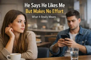 He Says He Likes Me But Makes No Effort