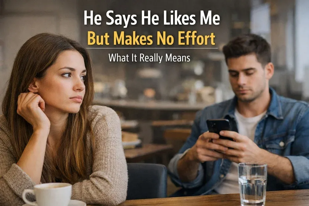 He Says He Likes Me But Makes No Effort