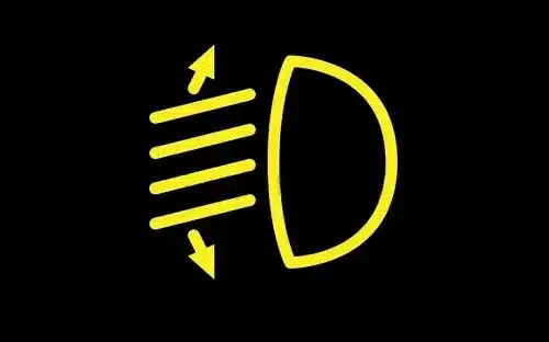 Headlight Leveling System Warning Light