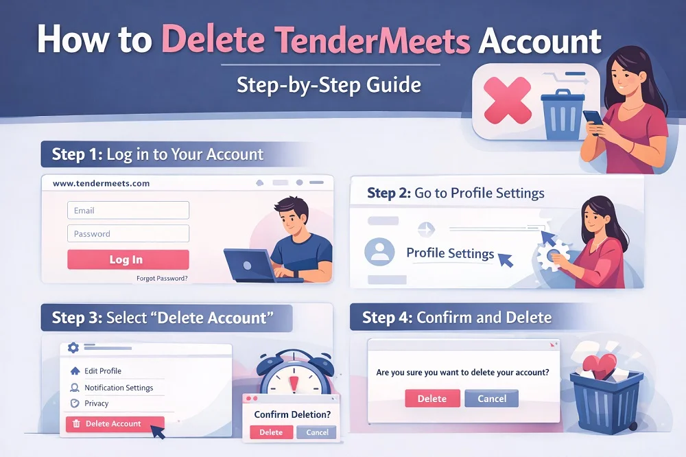 How to Delete a TenderMeets Account