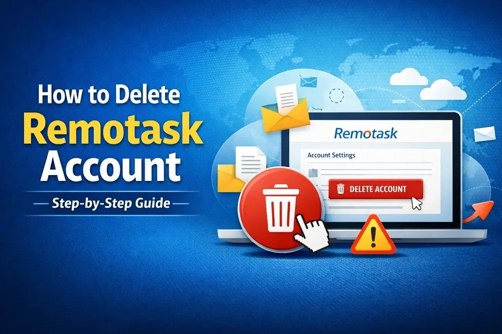 How to Delete Remotask Account