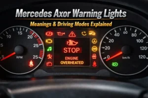 Mercedes Axor warning lights dashboard symbols meanings