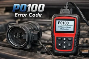 P0100 error code MAF sensor circuit malfunction