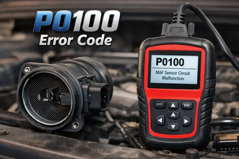 P0100 error code MAF sensor circuit malfunction