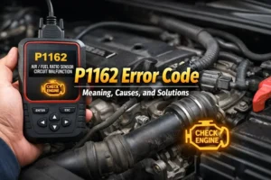 P1162 error code air fuel ratio sensor malfunction