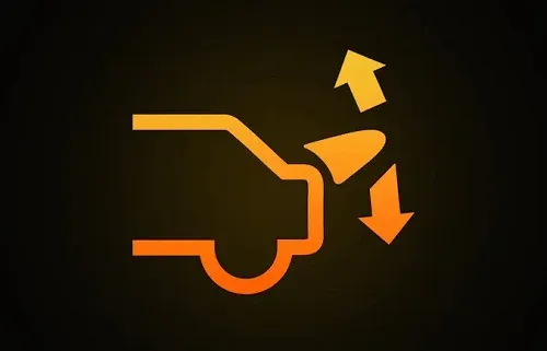 Rear Spoiler System Warning