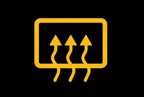 Rear Window Defroster Indicator