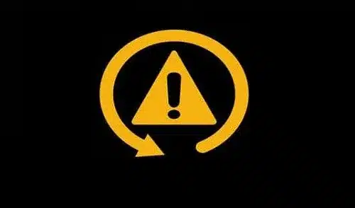 Traction Control System Warning Light