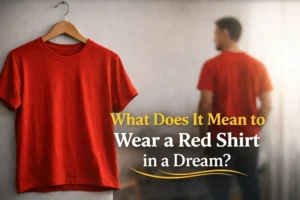 What Does It Mean to Wear a Red Shirt in a Dream