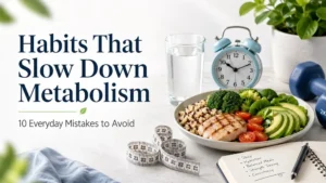 Habits That Slow Down Metabolism: 10 Everyday Mistakes to Avoid