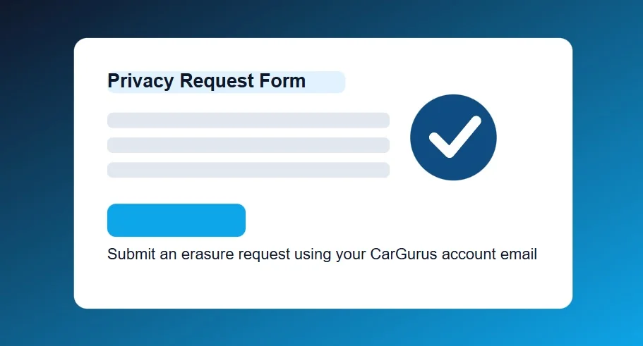 Illustration placeholder for online privacy deletion request form