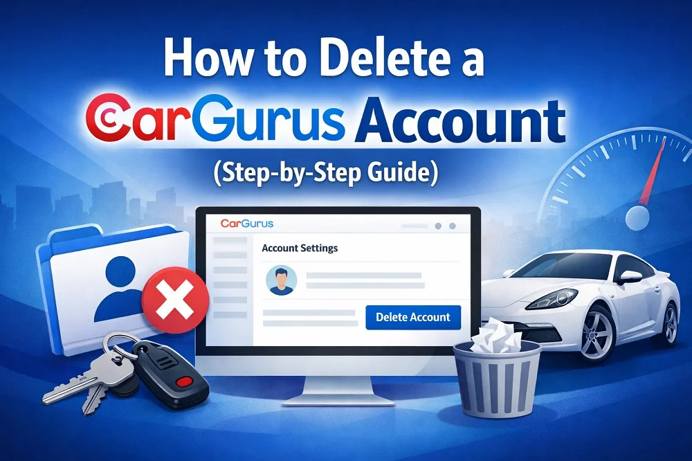 How to Delete a CarGurus Account
