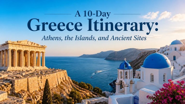 A 10-Day Greece Itinerary: Athens, the Islands, and Ancient Sites