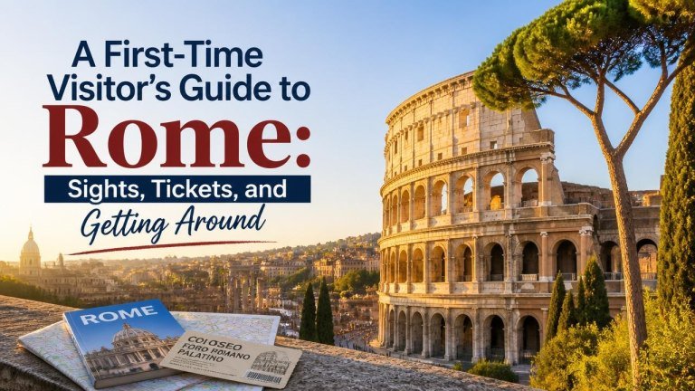 A First-Time Visitor’s Guide to Rome: Sights, Tickets, and Getting Around
