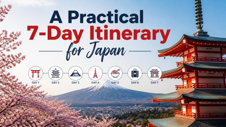 A Practical 7-Day Itinerary for Japan