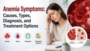 Anemia Symptoms: Causes, Types, Diagnosis, and Treatment Options