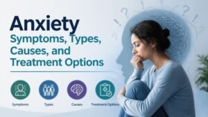 Anxiety Symptoms, Types, Causes, and Treatment Options