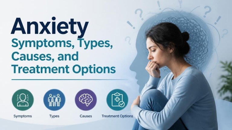 Anxiety Symptoms, Types, Causes, and Treatment Options