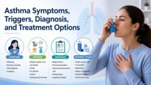 Asthma Symptoms, Triggers, Diagnosis, and Treatment Options