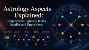 Astrology Aspects Explained: Conjunctions, Squares, Trines, Sextiles and Oppositions