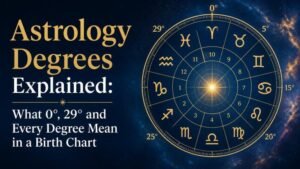Astrology Degrees Explained: What 0°, 29° and Every Degree Mean in a Birth Chart