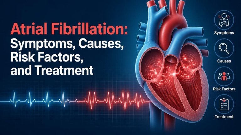 Atrial Fibrillation: Symptoms, Causes, Risk Factors, and Treatment