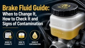 Brake Fluid Guide: When to Change It, How to Check It and Signs of Contamination