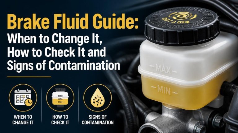 Brake Fluid Guide: When to Change It, How to Check It and Signs of Contamination