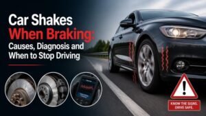 Car Shakes When Braking: Causes, Diagnosis and When to Stop Driving