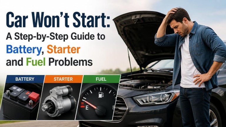 Car Won’t Start: A Step-by-Step Guide to Battery, Starter and Fuel Problems