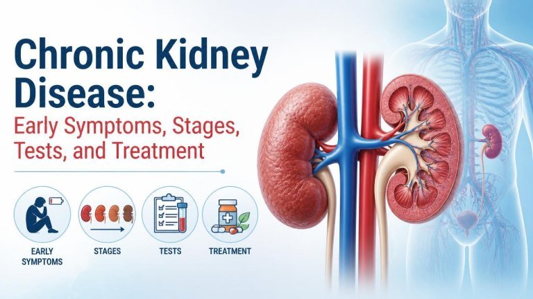 Chronic Kidney Disease: Early Symptoms, Stages, Tests, and Treatment