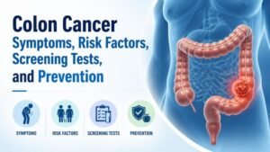 Colon Cancer Symptoms, Risk Factors, Screening Tests, and Prevention