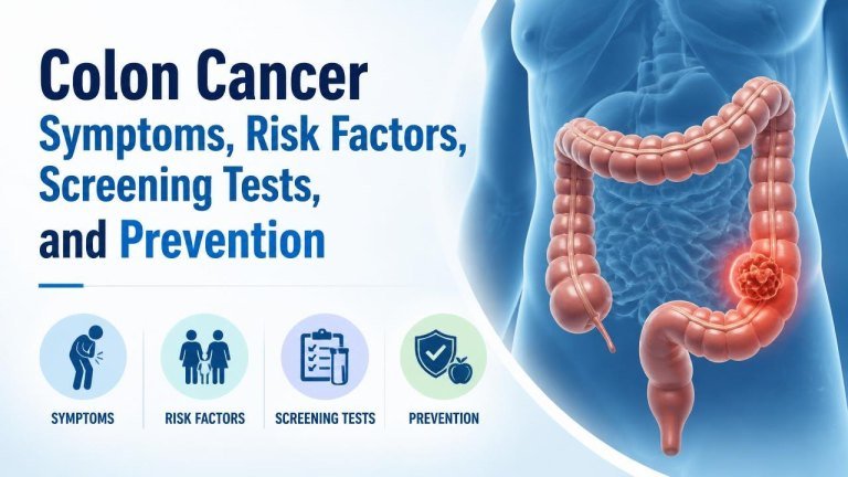 Colon Cancer Symptoms, Risk Factors, Screening Tests, and Prevention