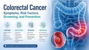 Colorectal Cancer Symptoms, Risk Factors, Screening, and Prevention