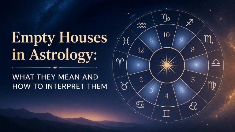 Empty Houses in Astrology: What They Mean and How to Interpret Them