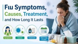 Flu Symptoms, Causes, Treatment, and How Long It Lasts