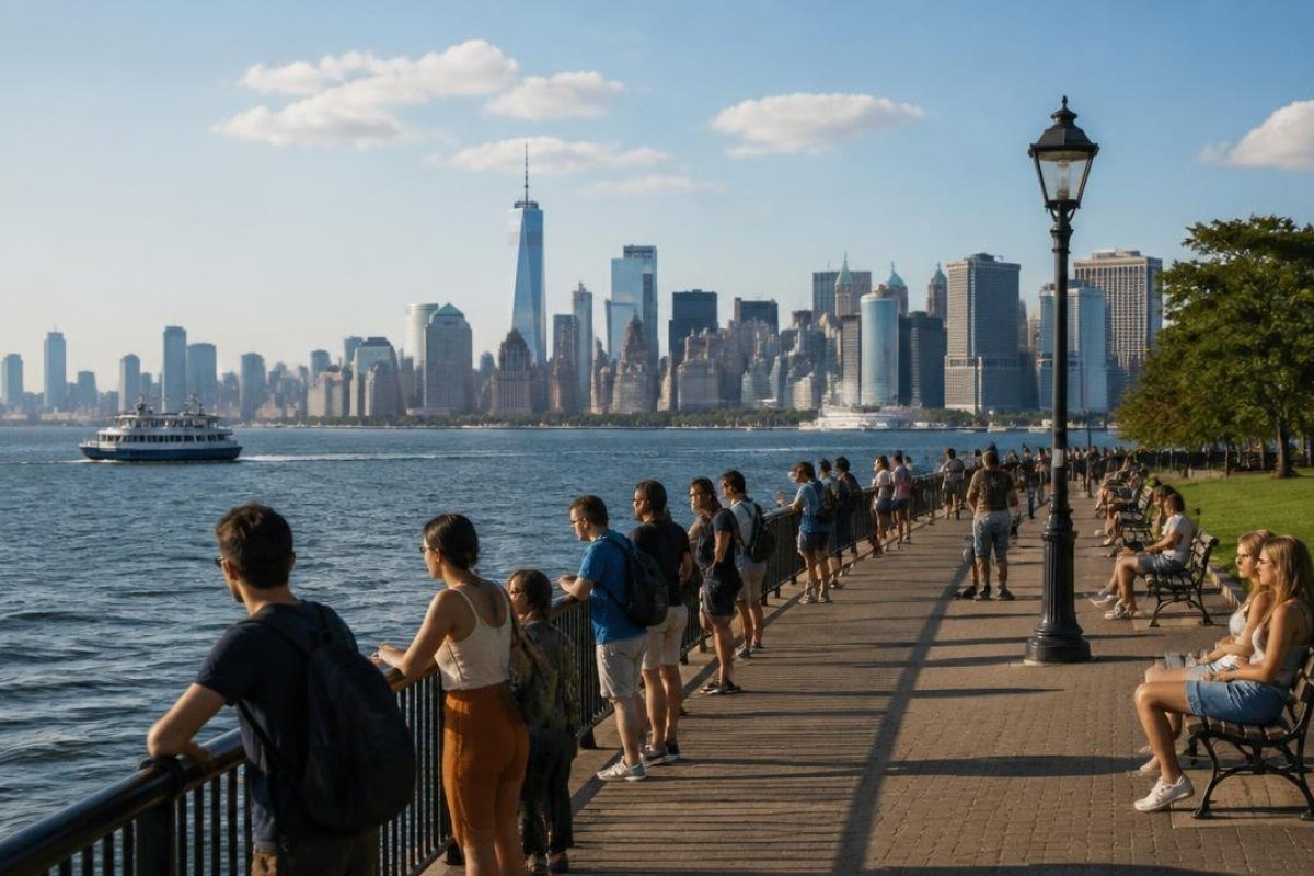 Governors Island, Roosevelt Island, and the Rockaways