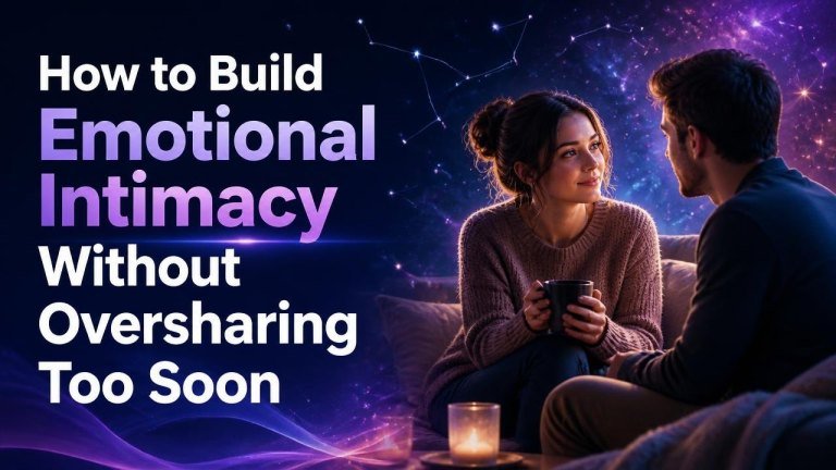 How to Build Emotional Intimacy Without Oversharing Too Soon