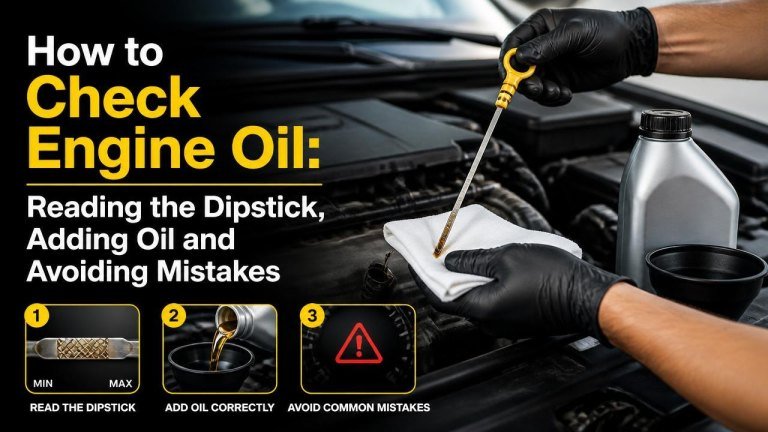 How to Check Engine Oil: Reading the Dipstick, Adding Oil and Avoiding Mistakes