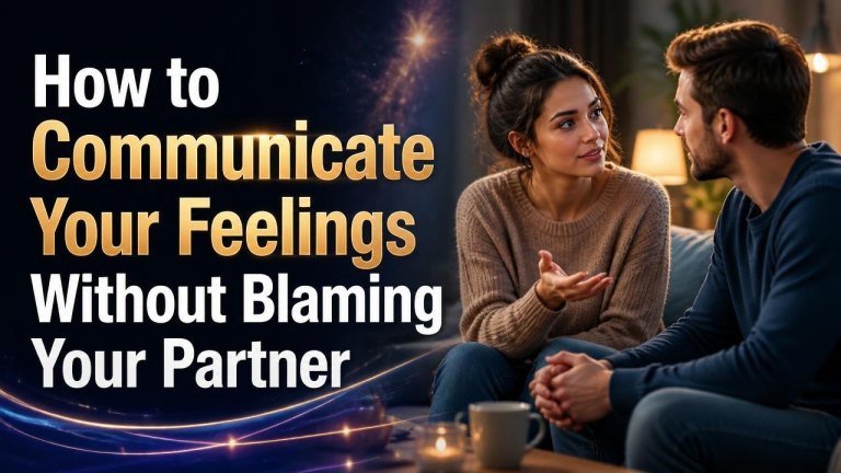 How to Communicate Your Feelings Without Blaming Your Partner
