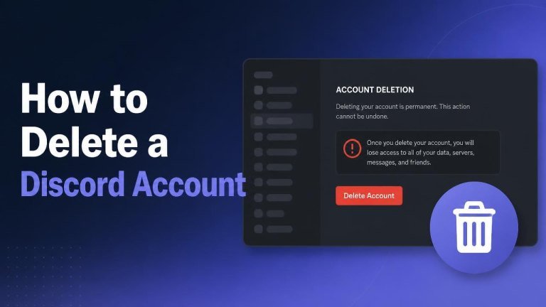 How to Delete a Discord Account
