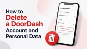 How to Delete a DoorDash Account and Personal Data