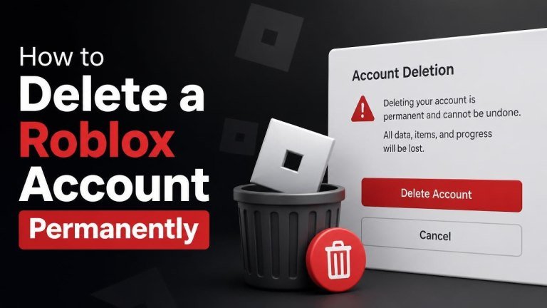How to Delete a Roblox Account Permanently