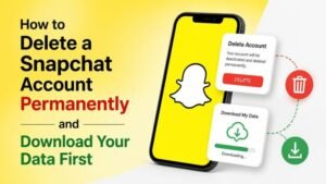 How to Delete a Snapchat Account Permanently and Download Your Data First