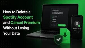 How to Delete a Spotify Account and Cancel Premium Without Losing Your Data