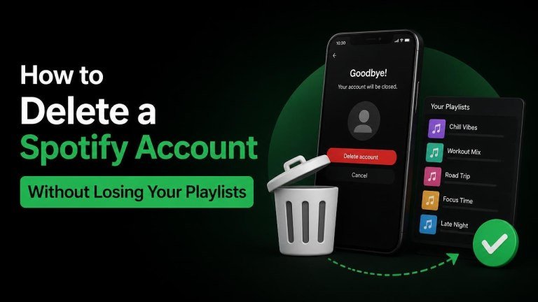 How to Delete a Spotify Account Without Losing Your Playlists