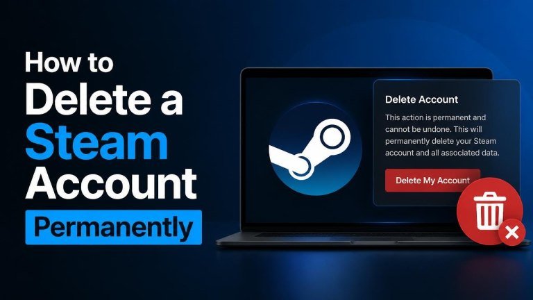 How to Delete a Steam Account Permanently