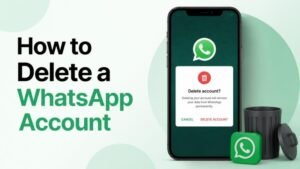 How to Delete a WhatsApp Account